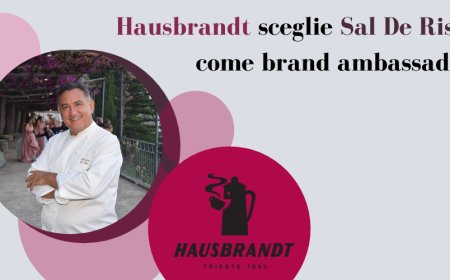 Hausbrandt sceglie Sal De Riso come brand ambassador