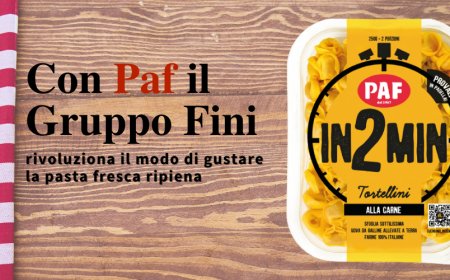 Con Paf il Gruppo Fini rivoluziona il modo di gustare la pasta fresca ripiena