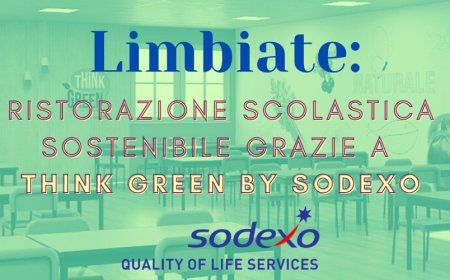 Limbiate: ristorazione scolastica sostenibile grazie a Think Green by Sodexo