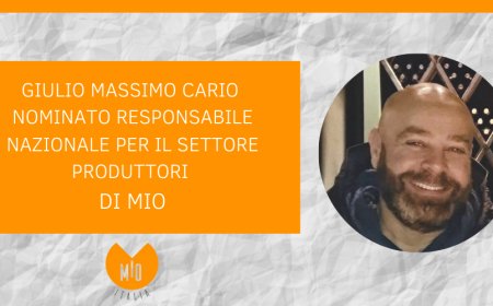 Giulio Massimo Cario nominato responsabile nazionale per il settore produttori di MIO