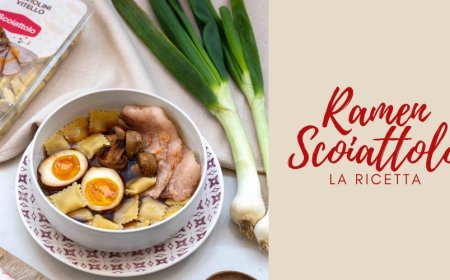 La ricetta Scoiattolo per fare il ramen. L'Occidente incontra l'Oriente
