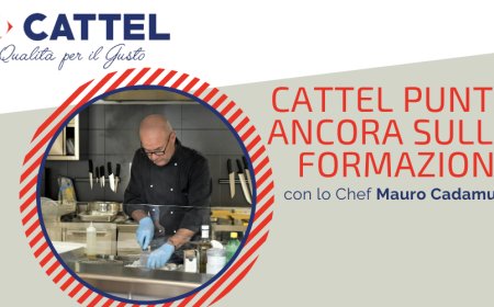 Cattel punta ancora sulla formazione con lo Chef Mauro Cadamuro