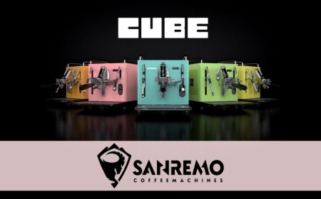 Sanremo Coffee Machines: arriva Cube, la nuova semiprofessionale a un gruppo