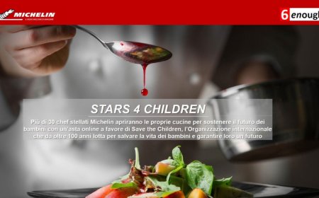 Con l'asta benefica "Stars 4 Children" gli chef stellati Michelin supportano Save The Children
