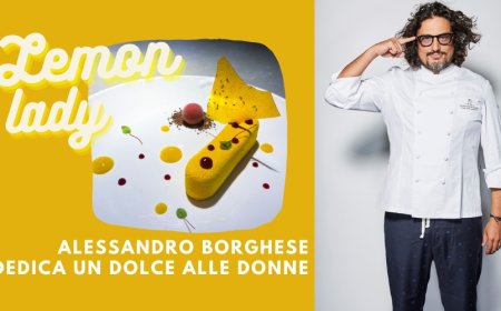 Lemon Lady: Alessandro Borghese dedica un dolce alle donne