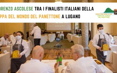 Fiorenzo Ascolese tra i finalisti italiani della Coppa del Mondo del Panettone a Lugano