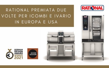 Rational premiata due volte per iCombi e iVario in Europa e USA