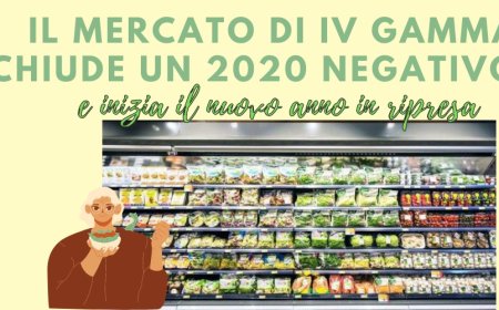 Il mercato di IV Gamma chiude un 2020 negativo e inizia il nuovo anno in ripresa