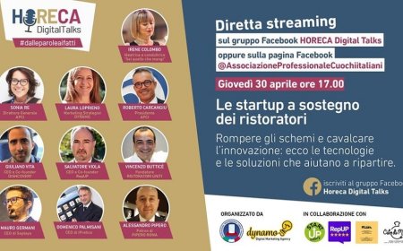 Horeca Digital Talks: ecco le startup che possono aiutare a risollevare il settore ristorazione