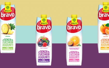 Rauch presenta i nuovi nettari Bravo senza zuccheri aggiunti