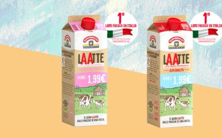 Nuova veste grafica per LAATTE di Centrale del Latte di Torino