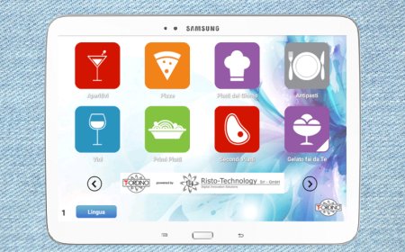 T-Ordino Tablet Menu: al ristorante il cliente si "autogestisce" con tablet sanificabili