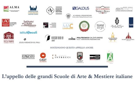 Congusto si unisce alle Accademie di Arte & Mestiere per un appello alle Istituzioni