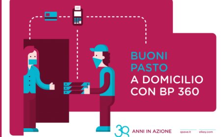 I Buoni Pasto anche a domicilio con il POS unico di QSAVE ELKEY