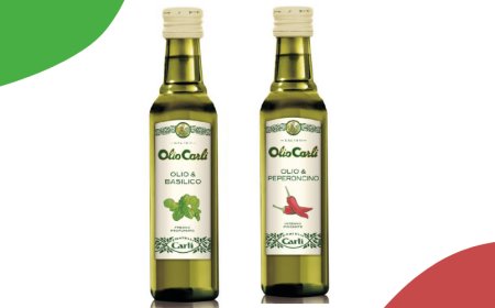 Fratelli Carli presenta i suoi nuovi Oli infusi al basilico e al peperoncino