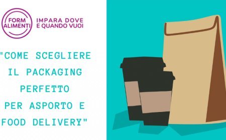Formalimenti programma il webinar sul packaging da adottare nel delivery e nell'asporto