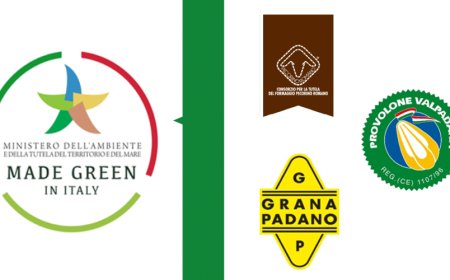 Made Green in Italy: Grana Padano, Pecorino Romano e Provolone Valpadana per l'ambiente