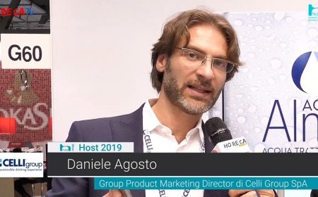 HorecaTv.it. Intervista a Host 2019 con Daniele Agosto di Celli Group - Acqua Alma