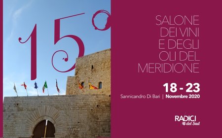 Slitta a novembre Radici del Sud, l'evento dei vini e degli oli del Meridione