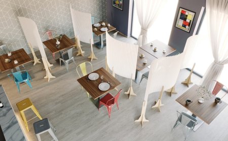 Green ed eleganti: ecco le barriere per il distanziamento sociale di PlayWood