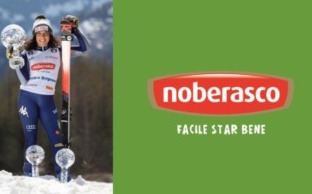 La campionessa Federica Brignone ambassador di Noberasco dà il via a un'asta benefica per lo sport e i giovani