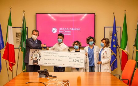 Bruno Vanzan dona oltre 16.000 euro al Policlinico di San Donato Milanese e al Papa Giovanni XXIII di Bergamo