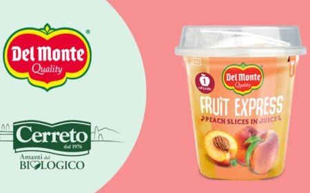 Del Monte sceglie Cerreto Amanti del Biologico per la distribuzione dei nuovi prodotti Fruit Express