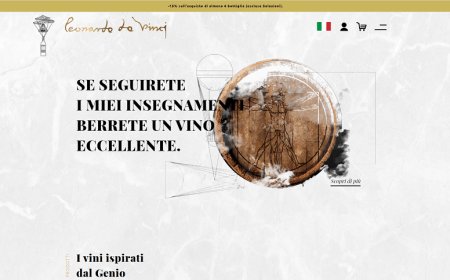 Cantine Leonardo da Vinci lancia l’e-commerce