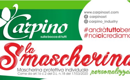 Smascherina: da Carpino la novità per proteggersi rispettando l'ambiente