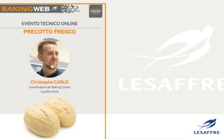 Lesaffre Italia: in programma il secondo appuntamento online con il BakingWeb in compagnia di Christophe Carlo