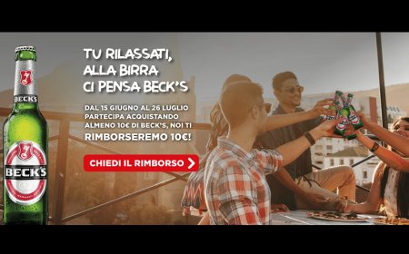 Beck's lancia un'iniziativa su tutto il territorio nazionale e online
