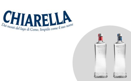 Acqua Chiarella: la nuova bottiglia in vetro disegnata da Lorenzo Palmeri