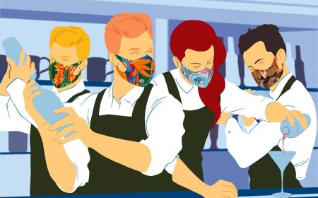 Keglevich supporta i locali regalando "mascherine d'artista" per il personale