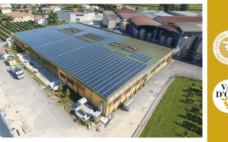 Cantina Produttori di Valdobbiadene sempre più sostenibile: nuovo impianto fotovoltaico per il polo logistico