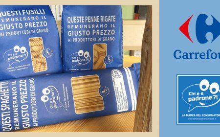 Arriva sugli scaffali della GDO "La Pasta dei Consumatori"
