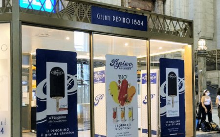 Gelati PEPINO 1884 e Cioccolato Gourmet con un Pop Up alla stazione centrale di Milano