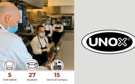 UNOX porta 27 studenti a lezione con Chef in Campus ad Acquapendente (VT)