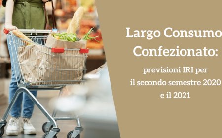 Largo Consumo Confezionato: previsioni IRI per il secondo semestre 2020 e il 2021