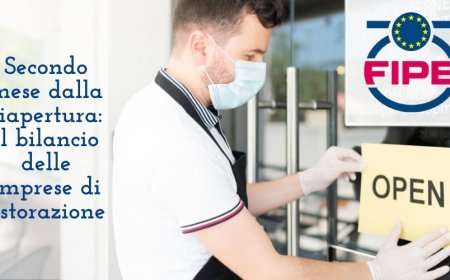 Ristorazione: Fipe tira le somme sul secondo mese di riaperture