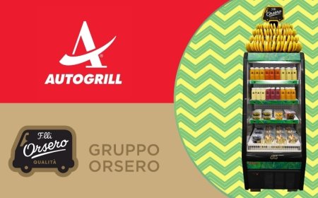 La IV Gamma e Frutta da Bere di Gruppo Orsero arrivano negli Autogrill d'Italia