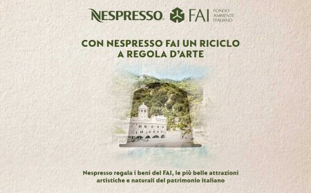 Nespresso: in omaggio biglietti per accedere ai beni FAI per chi riporta in boutique capsule esauste