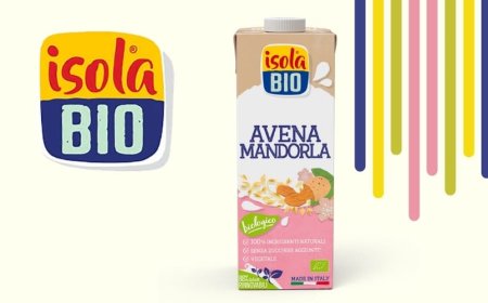 Isola Bio conferma il suo impegno per l'ambiente con la nuova bevanda Avena Mandorla