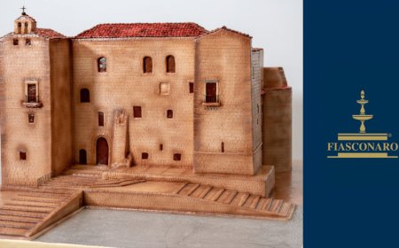 I pasticceri Fiasconaro hanno riprodotto in cioccolato il Castello dei Ventimiglia