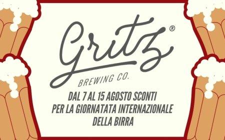 Birrificio Gritz lancia una promozione per festeggiare la Giornata Internazionale della Birra