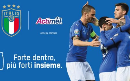 Danone è partner delle nazionali di calcio per il trienno 2020-2022