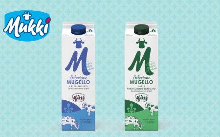 Il latte Mukki da oggi nelle nuove confezioni in carta e plastica vegetale