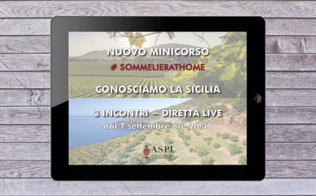 #SommelierAtHome di ASPI: Sicilia protagonista del quarto appuntamento