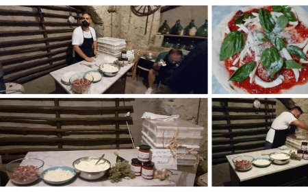 Il pizzaiolo Lorenzo Sirabella dona 1.000 kg di farina alla Mensa del Sorriso di Ischia