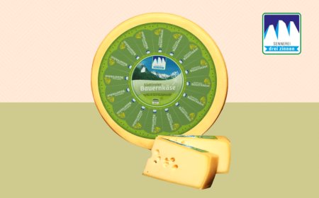 Formaggio del Contadino di Latteria Tre Cime, sapore intenso e leggermente piccante