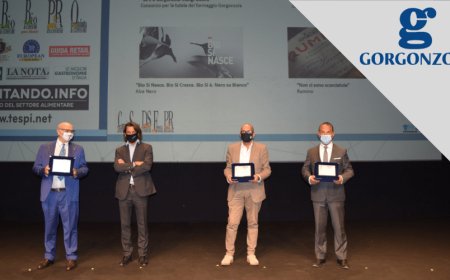 Il Consorzio per la Tutela del Formaggio Gorgonzola Dop premiato con due TESPI Food Awards